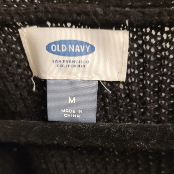 Navy v-neck sweater - Picture 3 of 4